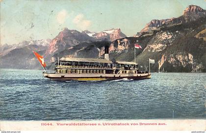 BRUNNEN (SZ) Dampfer Italia - Vierwaldstättersee - Verlag Wehrli11644