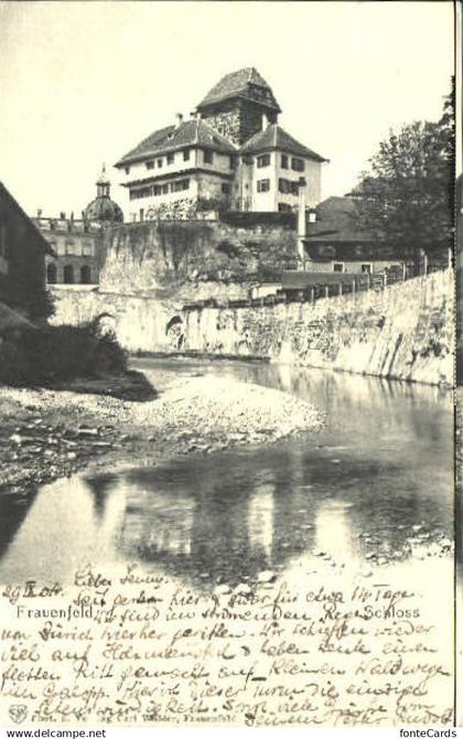 10576658 Frauenfeld Frauenfeld Schloss Feldpost x 1904 Frauenfeld