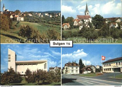 12306473 Sulgen Bischofszell Teilansicht Kirchen Gemeindehaus Sulgen Bischofszel