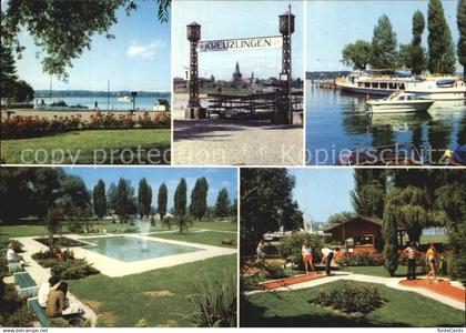 12587155 Kreuzlingen TG Hafen Bodensee Parkanlagen Minigolf Kreuzlingen