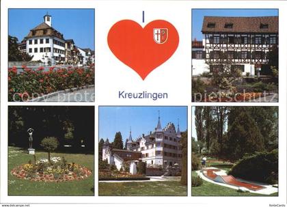 12590894 Kreuzlingen TG Parkanlagen Schloss Denkmal Minigolf Kreuzlingen