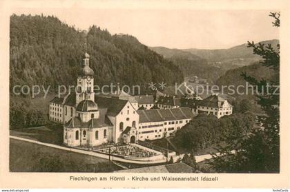 13735771 Fischingen TG am Hoernli Kirche und Waisenanstalt Idazell Fischingen TG