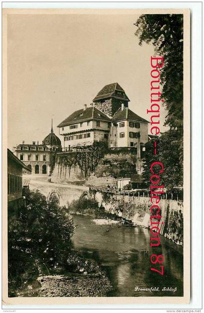 SUISSE - TG - FRAUENFELD - SCHLOB - RARE - CANTON de THURGOVIE - DOS VISIBLE