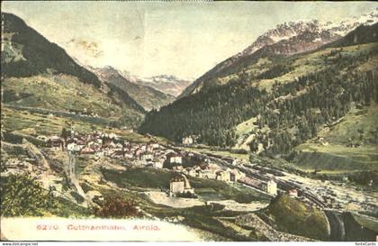 10554545 Airolo Airolo Gotthardbahn ungelaufen ca. 1910 Airolo