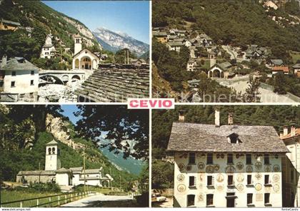 11904138 Cevio Dorfpartien Kirche Cevio