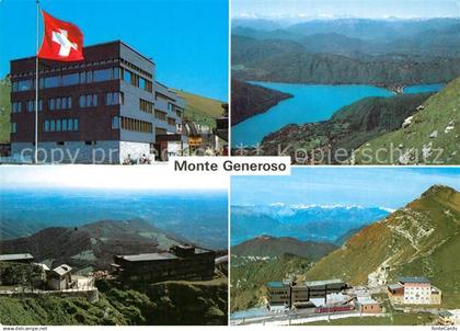 13324522 Monte Generoso Capolago Ferrovia Bahn Ristorante Monte Generoso Vetta M