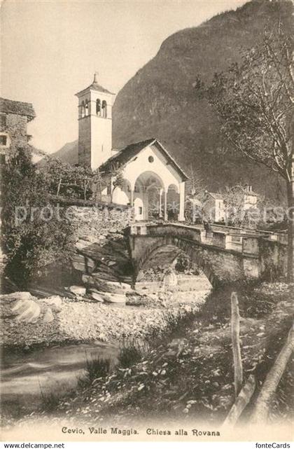 13332054 Cevio Valle Maggia Chiesa alla Rovana