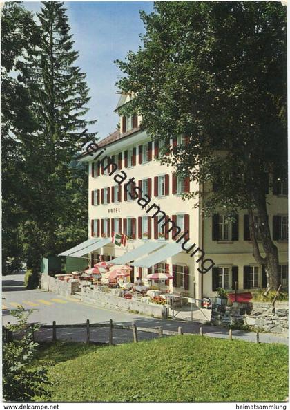 Unterschächen - Hotel Alpina - AK Grossformat - Verlag Aschwanden Altdorf gel. 1969