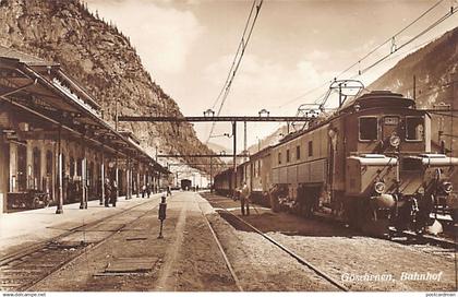 GÖSCHENEN (UR) Bahnhof - Verlag Photoglob 7913