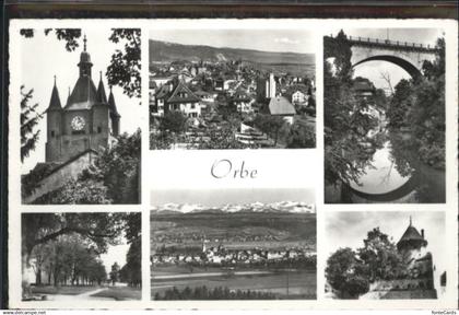 10892546 Orbe Orbe Bruecke Kirche  *