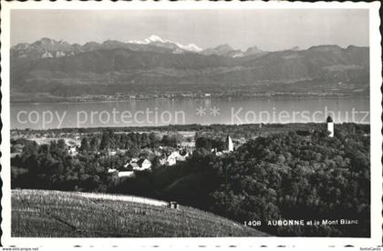 11660709 Aubonne VD et le Mont Blanc Aubonne