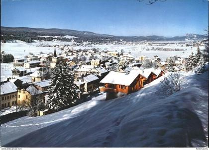 11890001 Le Chenit Vallee de Joux vue du Brassus