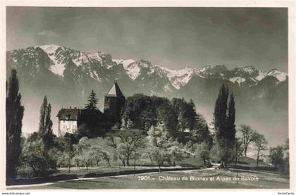 13964515 Blonay-Saint-Legier_Blonay-sur-Vevey_VD Chateau de Blonay et Alpes de S