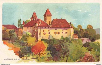 13989287 Sarraz La Sarraz Cossonay VD Château Schloss Kuenstlerkarte