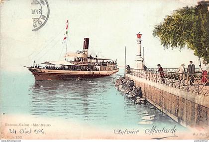 Lac Léman (VD) Bateau Salon Monteux Dampfer - Ed. C.P.N. 152