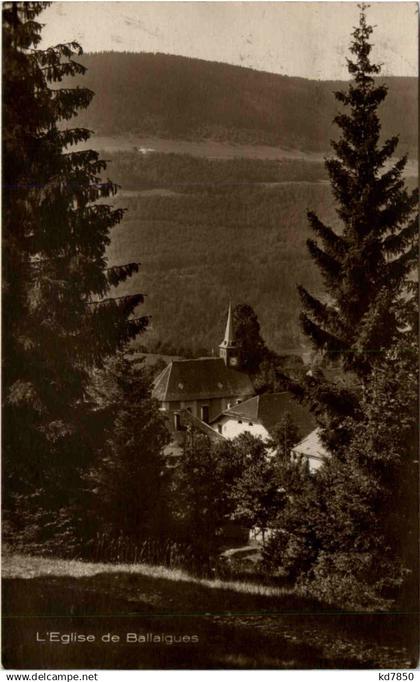 Eglise de Ballaigues