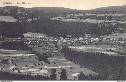 Suisse - BALLAIGUES (VD) Vue générale - Ed. Marcel Deriaz 238