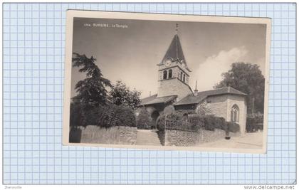 CPSM - BURSINS - Le Temple - 1946