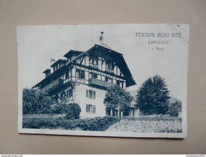 CPA SUISSE : PENSION BEAU-SITE - CORSEAUX - VEVEY