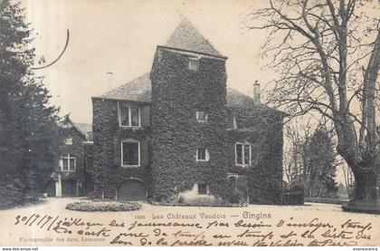 °°°  GINGINS / LE CHATEAU  °°°   ////  REF  .  FEV. 19 / N° 8065