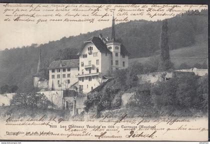 Carrouge, Schloss, um 1904