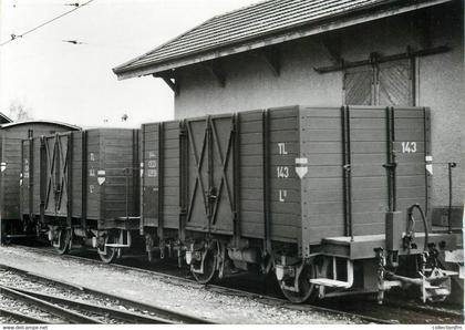 CPSM SUISSE "Mézières" TRAIN / TRAMWAY