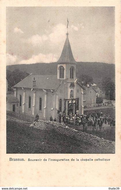 Lac de Joux le Brassus le Chenit souvenir inauguration église