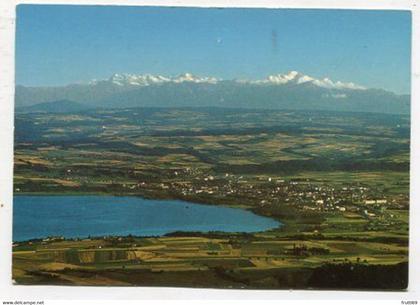 AK 121204 SWITZERLAND - Yverdon - Le Lac de Neuchate - Les Dts de Midi et le Mt Blanc vus de Mauborget