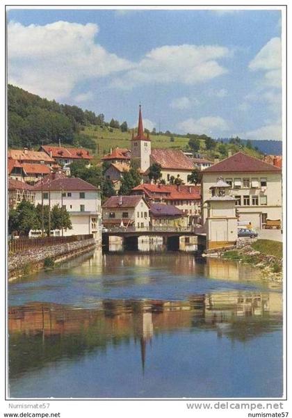 VALLORBE  - Le Pont sur l'Orbe - Ed. Deriaz , Vallorbe n°1686