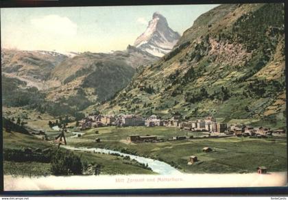 10845172 Zermatt VS Zermatt Matterhorn *