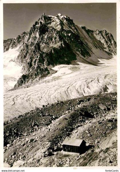 12652065 Cabane d Orny et le Portalet Gletscher Mont Blanc Gruppe