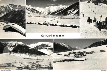 13194108 Gluringen Panorama Teilansichten Skilift