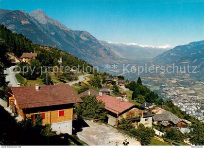 13627743 Ravoire Vue panoramique avec la plaine du Rhône Alpes