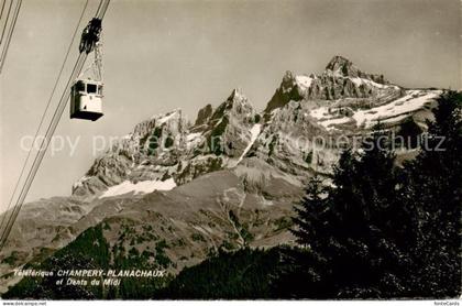 13800412 Champery Téléférique Champery - Planachaux et Dents du Midi Champery