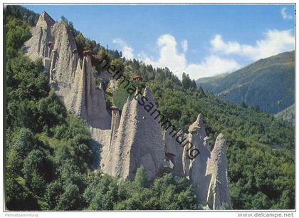 Val d'Herens - les Pyramides d'Euseigne - Ansichtskarte Grossformat