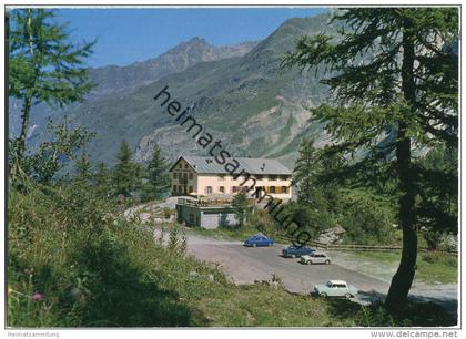 Haut Val de Bagnes - Hotel de Mauvoisin - Francis Perraudin - Ansichtskarte Großformat