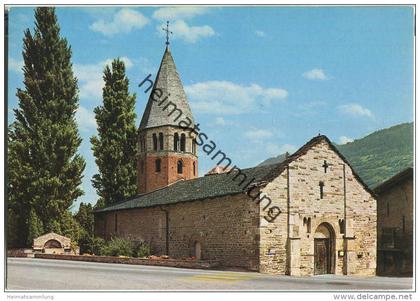 Chamoson - Saint-Pierre-de-Clages - Eglise Romane - Ansichtskarte Großformat