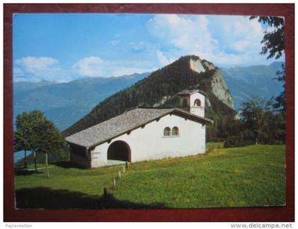 Chamoson (VS) - Chapelle des Mayens de Chamoson et l'Ardevaz