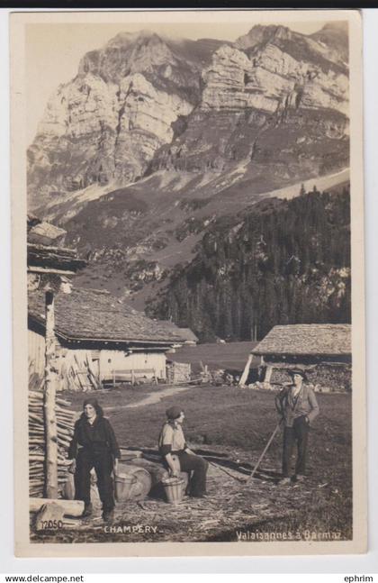 Champéry Valaisannes à Barmaz