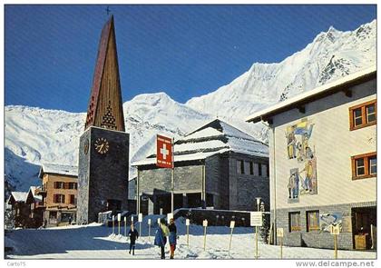 Suisse - Saas Fee - Architecture