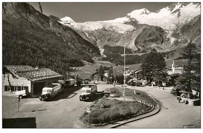 SUISSE - SAAS FEE - AUTO-POST - AUTOBUS - Automobile Poste