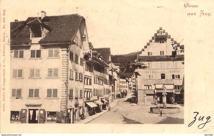 gruss aus zug , schweiz * 1901 * zoug suisse