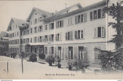 Suisse - Zoug - Zug - Bains de Schoenbrunn