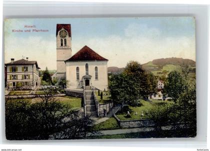 10738289 Hinwil Hinwil Kirche Pfarrhaus *