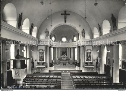 11650205 Dietikon Inneres der kath Kirche Dietikon