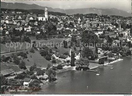 11650620 Thalwil Strandbad Fliegeraufnahme Thalwil