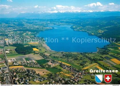 13290648 Greifensee Fliegeraufnahme Seebecken Richtung Schwerzenbach Uster