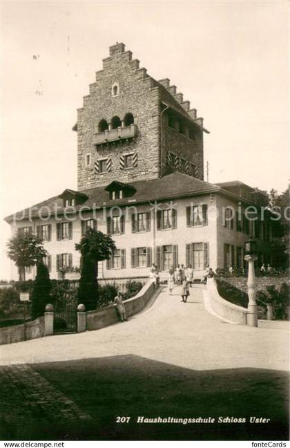 13728981 Uster ZH Haushaltungsschule Schloss Uster