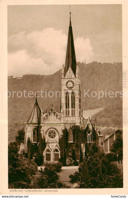 13798457 Zuerich ZH Wiedikon Kirche