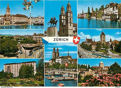 Suisse - ZH Zurich - Zurich - Multivues - CPM - Carte Neuve - Voir Scans Recto-Verso